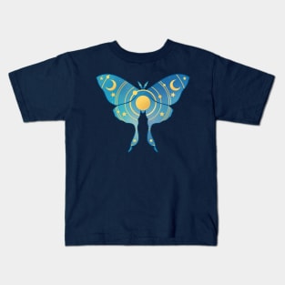 Lunar Moth Kids T-Shirt